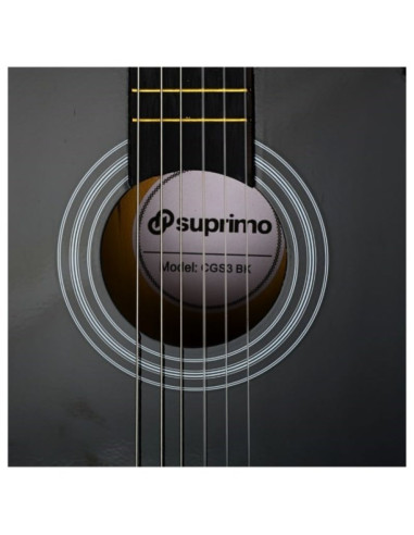 Suprimo cgs3 bk - gitara klasyczna 4/4, czarna
