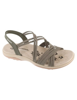 Skechers reggae slim - turn it up 163117-olv zielone 36