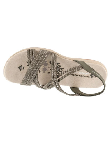 Skechers reggae slim - turn it up 163117-olv zielone 36