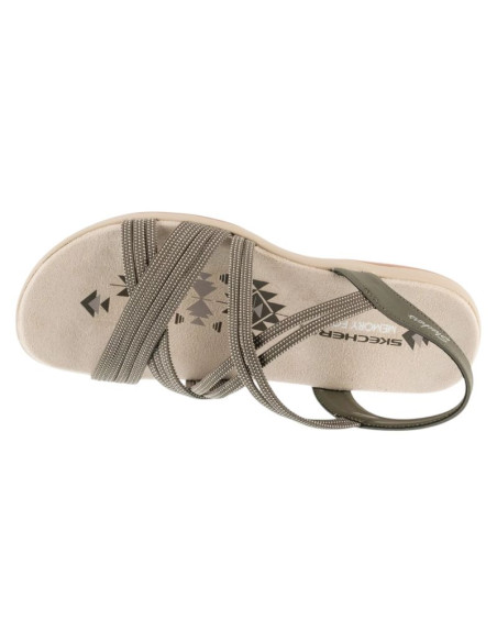 Skechers reggae slim - turn it up 163117-olv zielone 36