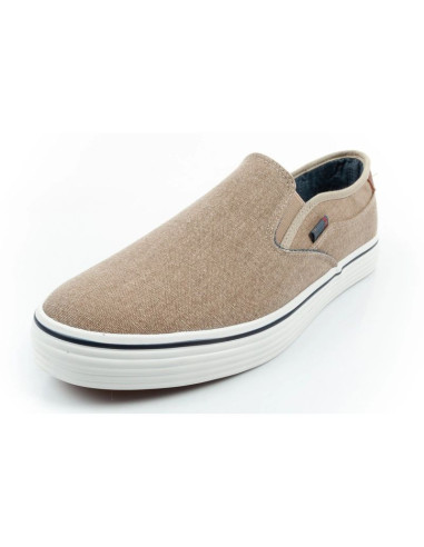Wrangler buty męskie sportowe calypso trampki slip-on brązowe wygodne