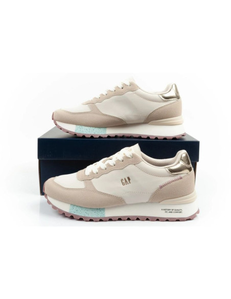 Gap buty damskie sportowe osaka beżowe sneakersy wygodne modne