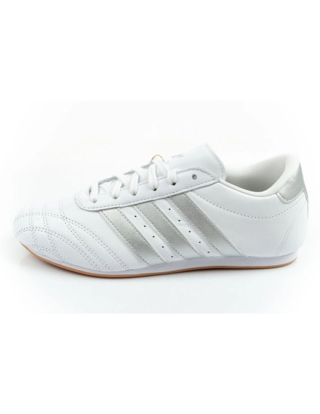 Adidas buty damskie sportowe taekwondo lace białe modne skórzane