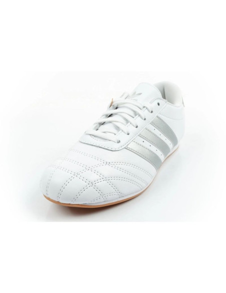 Adidas buty damskie sportowe taekwondo lace białe modne skórzane