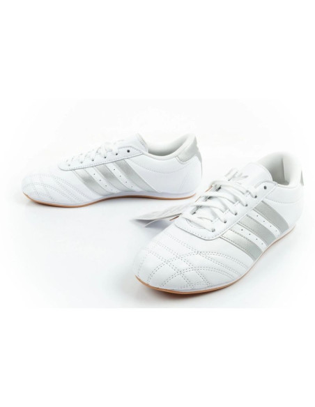 Adidas buty damskie sportowe taekwondo lace białe modne skórzane