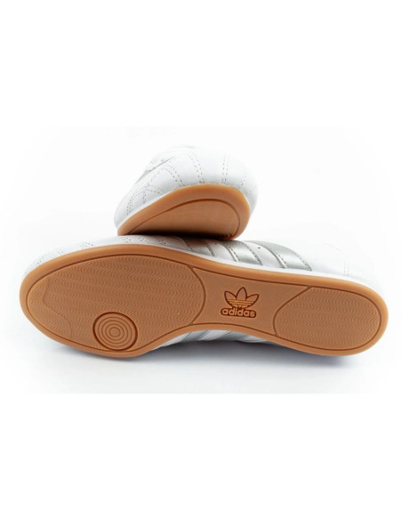 Adidas buty damskie sportowe taekwondo lace białe modne skórzane