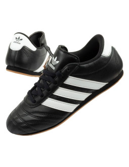 Adidas buty damskie sportowe taekwondo lace czarne modne skórzane