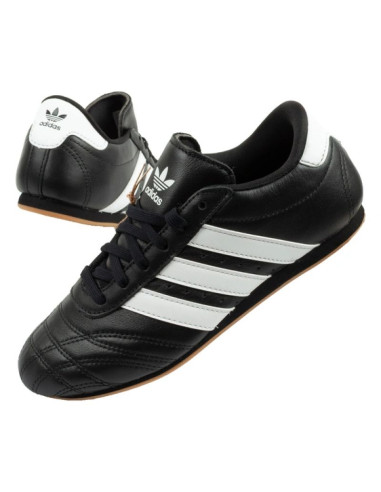 Adidas buty damskie sportowe taekwondo lace czarne modne skórzane