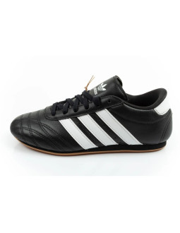 Adidas buty damskie sportowe taekwondo lace czarne modne skórzane 2
