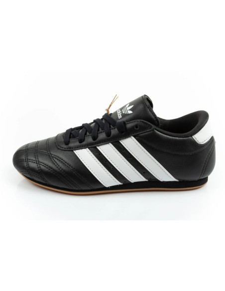 Adidas buty damskie sportowe taekwondo lace czarne modne skórzane