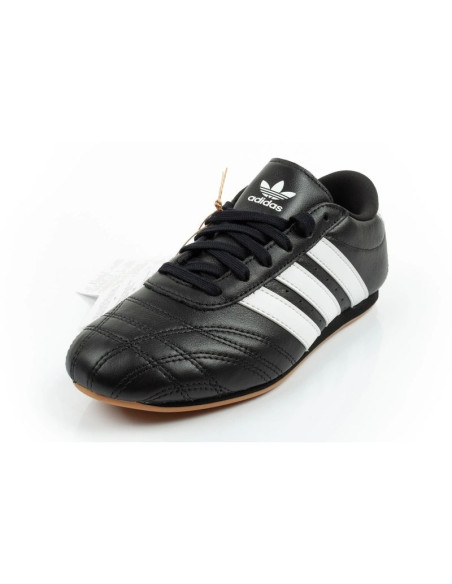 Adidas buty damskie sportowe taekwondo lace czarne modne skórzane