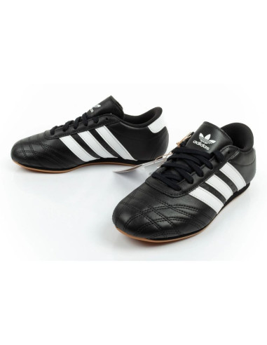 Adidas buty damskie sportowe taekwondo lace czarne modne skórzane