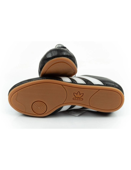 Adidas buty damskie sportowe taekwondo lace czarne modne skórzane