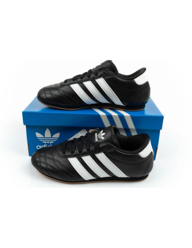 Adidas buty damskie sportowe taekwondo lace czarne modne skórzane