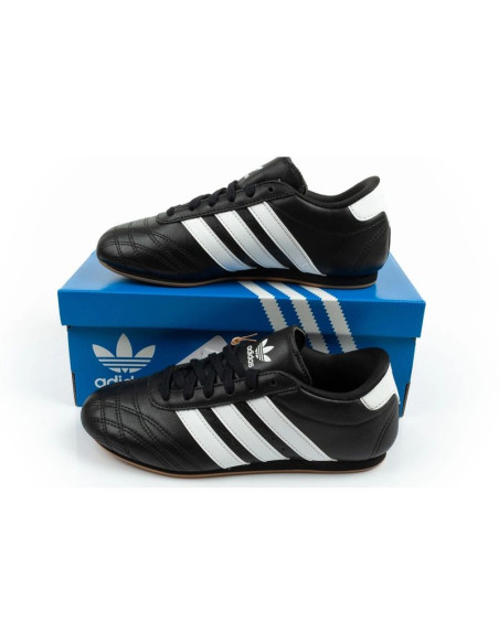 Adidas buty damskie sportowe taekwondo lace czarne modne skórzane