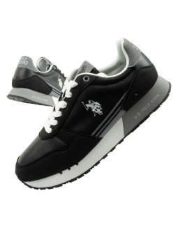 U.s polo assn buty sportowe sneakersy męskie modne wygodne czarne