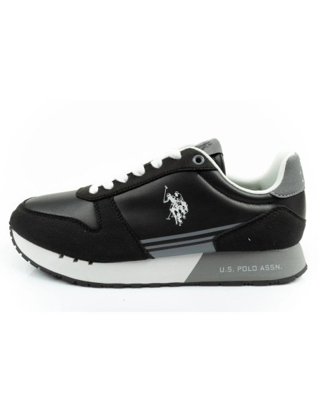 U.s polo assn buty sportowe sneakersy męskie modne wygodne czarne