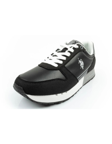 U.s polo assn buty sportowe sneakersy męskie modne wygodne czarne