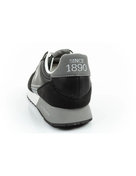 U.s polo assn buty sportowe sneakersy męskie modne wygodne czarne