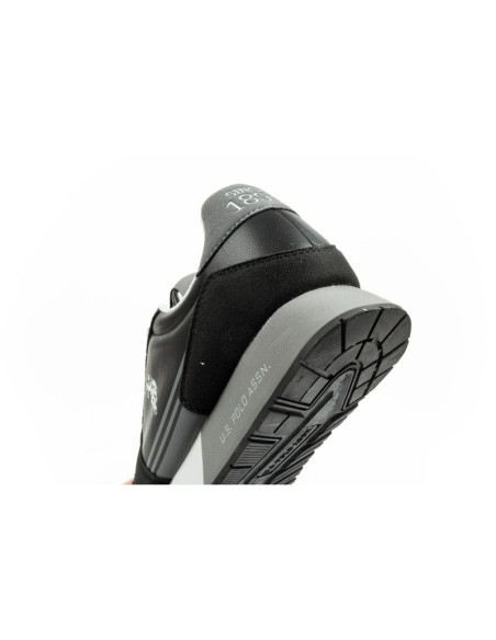U.s polo assn buty sportowe sneakersy męskie modne wygodne czarne