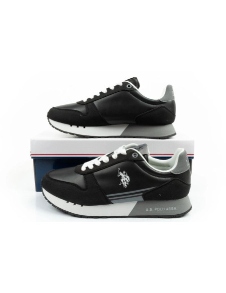 U.s polo assn buty sportowe sneakersy męskie modne wygodne czarne