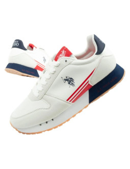 U.s polo assn buty sportowe sneakersy męskie modne wygodne białe