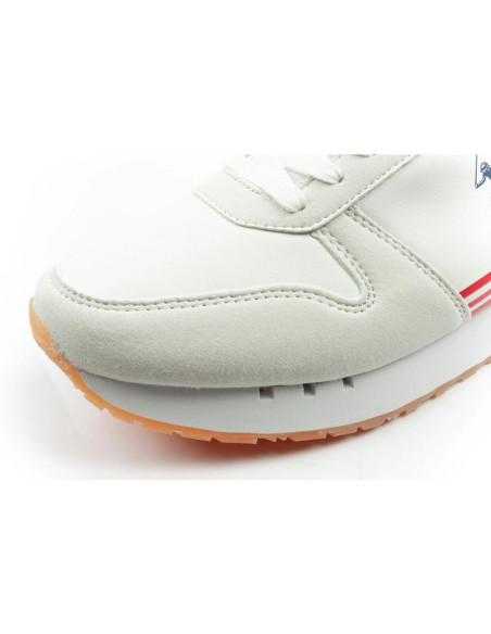 U.s polo assn buty sportowe sneakersy męskie modne wygodne białe