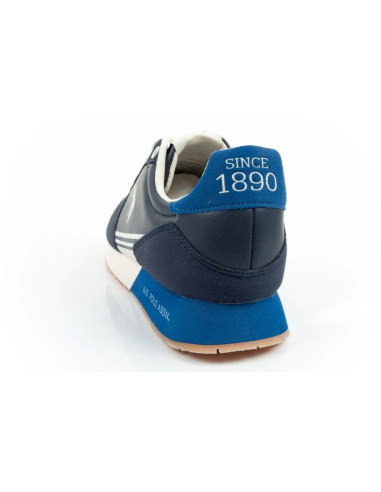 U.s polo assn buty sportowe sneakersy męskie modne wygodne niebieskie