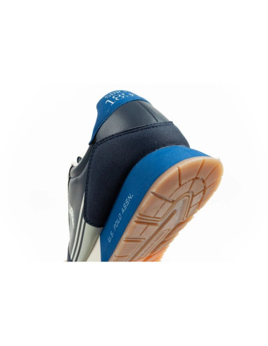 U.s polo assn buty sportowe sneakersy męskie modne wygodne niebieskie