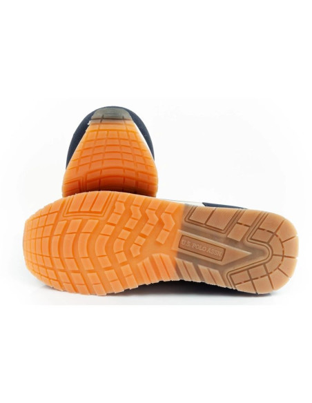 U.s polo assn buty sportowe sneakersy męskie modne wygodne niebieskie