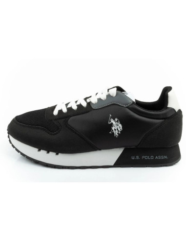 U.s polo assn buty sportowe sneakersy męskie modne wygodne czarne