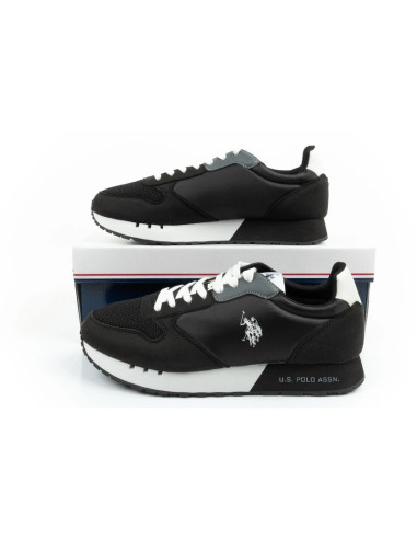 U.s polo assn buty sportowe sneakersy męskie modne wygodne czarne