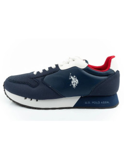 U.s polo assn buty sportowe sneakersy męskie modne wygodne granatowe 2