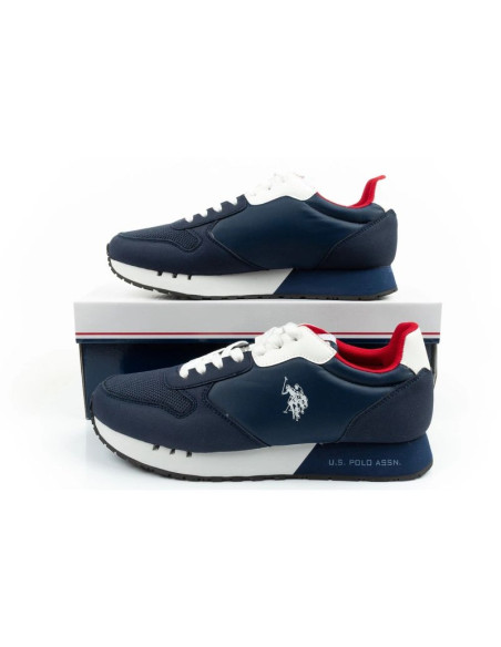 U.s polo assn buty sportowe sneakersy męskie modne wygodne granatowe