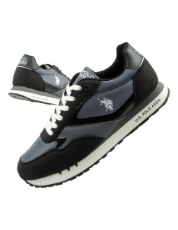 U.s polo assn buty sportowe sneakersy męskie modne wygodne szare