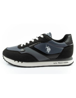 U.s polo assn buty sportowe sneakersy męskie modne wygodne szare 2