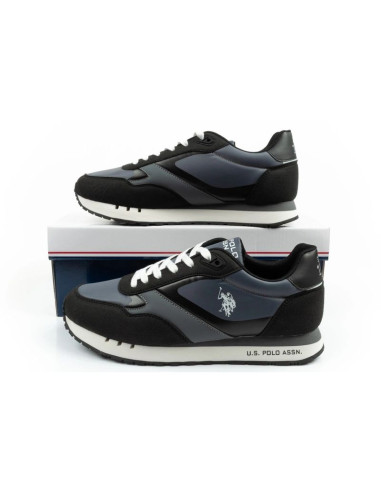 U.s polo assn buty sportowe sneakersy męskie modne wygodne szare