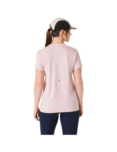 Asics road seamless ss top 2012d292-700 różowe l