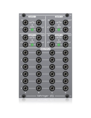 Behringer 173 quad gate/multiples moduł syntezatora modularnego