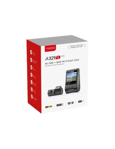 Wideorejestrator viofo a329s 2ch gps