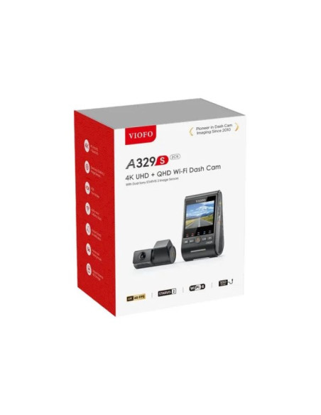 Wideorejestrator viofo a329s 2ch gps