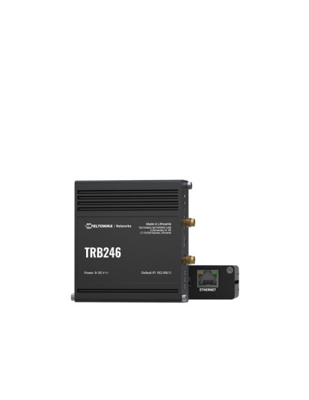 Gateway teltonika trb246 - 100mb lan, rs-232, rs-485, ppp