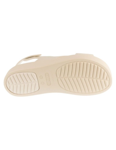 Crocs brooklyn 4u cross strap sandal w 212254-2mc beżowe 36/37