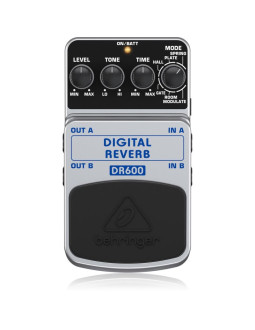 Behringer dr600 pedał z efektami pedał ekspresji czarny, srebrny