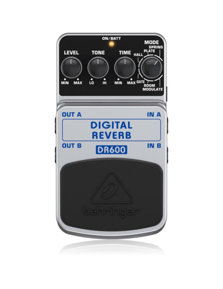 Behringer dr600 pedał z efektami pedał ekspresji czarny, srebrny