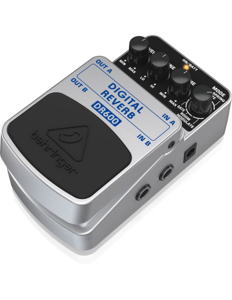 Behringer dr600 pedał z efektami pedał ekspresji czarny, srebrny