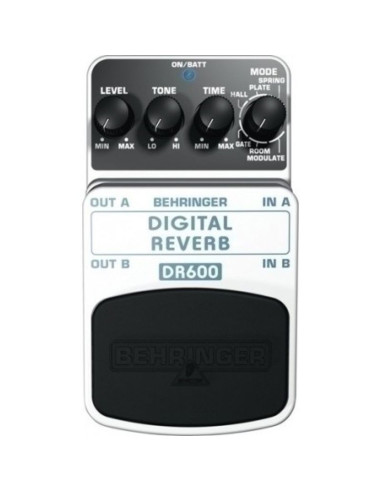 Behringer dr600 pedał z efektami pedał ekspresji czarny, srebrny