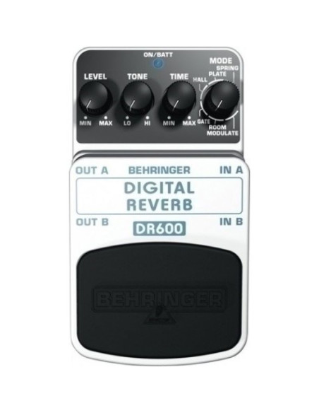 Behringer dr600 pedał z efektami pedał ekspresji czarny, srebrny