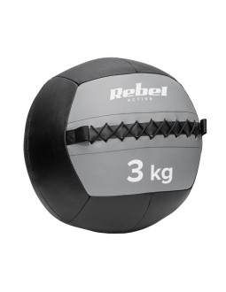 Piłka lekarska do ćwiczeń 3 kg rebel active