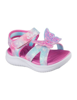 Skechers dziecięce sandały jumpsters sandal butterfly brites 303109n pkmt